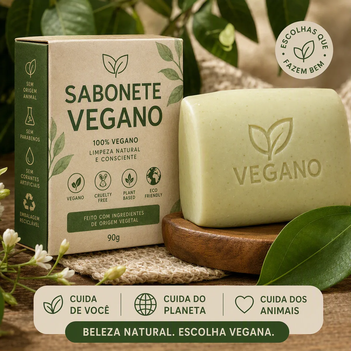 Ingredientes a evitar em sabonetes (veganos ou não)