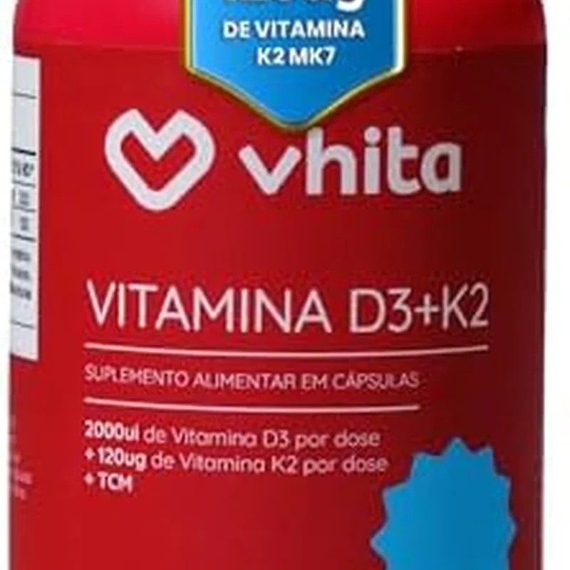 Vitamina D3 de Liquen + K2 MK-7